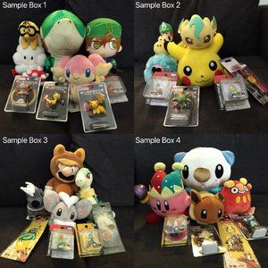 Pokemon / Nintendo / Anime Character Plush & Figure Mystery Box